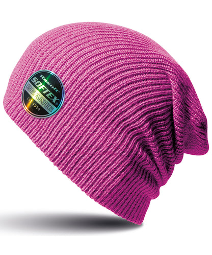 Result Winter Essentials RC31X Core Softex® beanie in Fuchsia