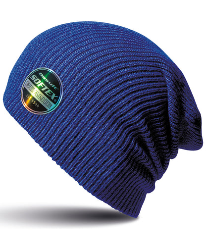 Result Winter Essentials RC31X Core Softex® beanie in Reflex Blue