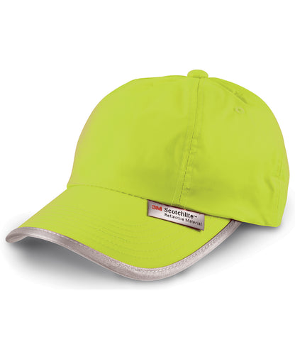 Result Headwear RC35X High-viz cap in Fluorescent Yellow