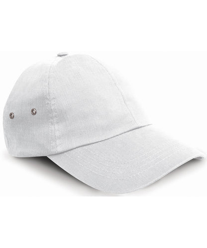 Result Headwear RC63X Plush cap in White