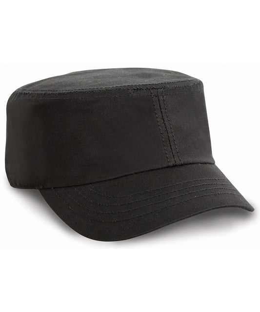 Result Headwear RC70X Urban trooper lightweight cap in Black