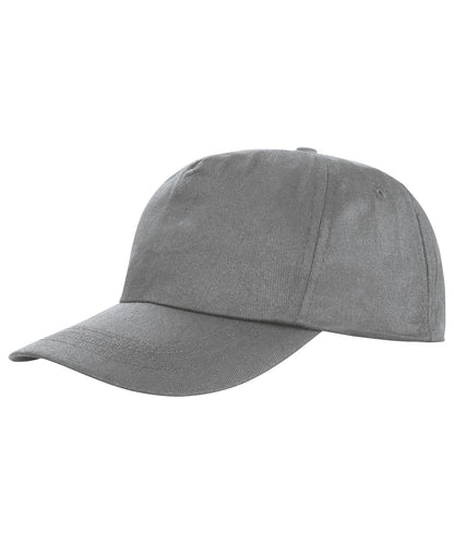 Result Headwear RC80X Houston 5-panel printer's cap in Dove Grey