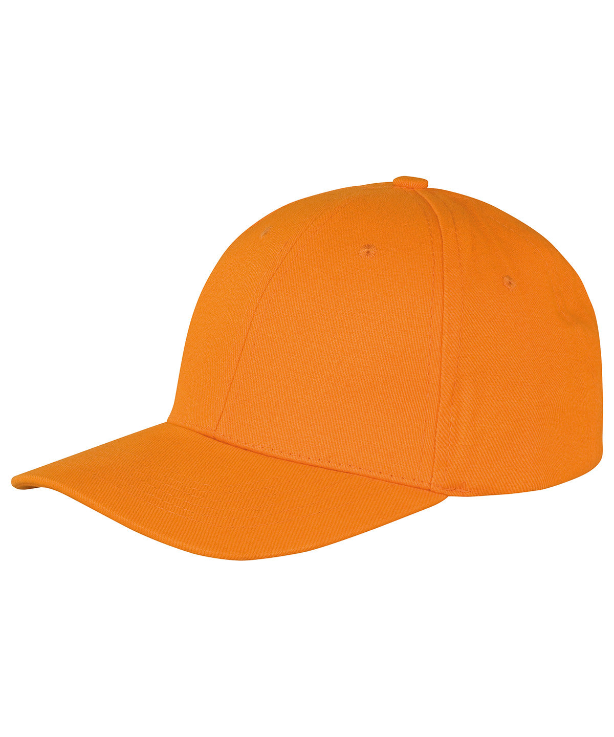 Result Headwear RC81X Memphis 6-panel brushed cotton low profile cap in Orange
