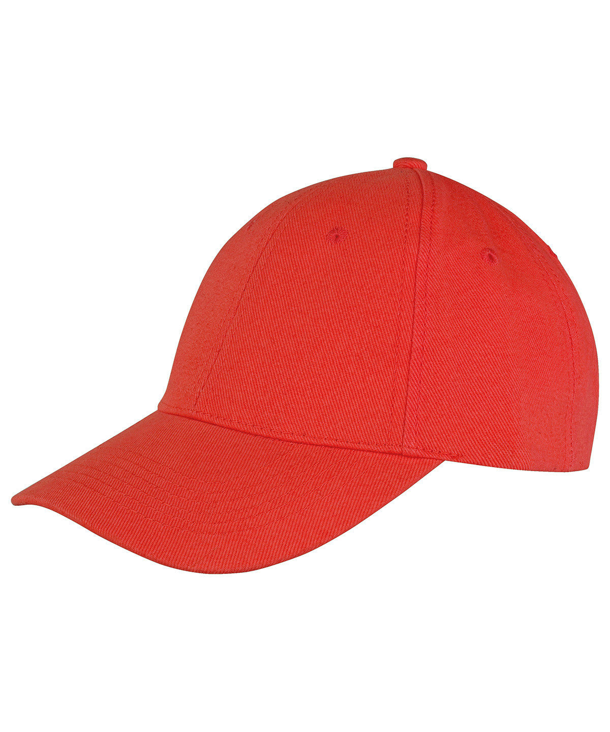 Result Headwear RC81X Memphis 6-panel brushed cotton low profile cap in Red