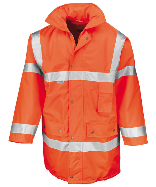 Result Safeguard RE18A Safety jacket in Fluorescent Orange
