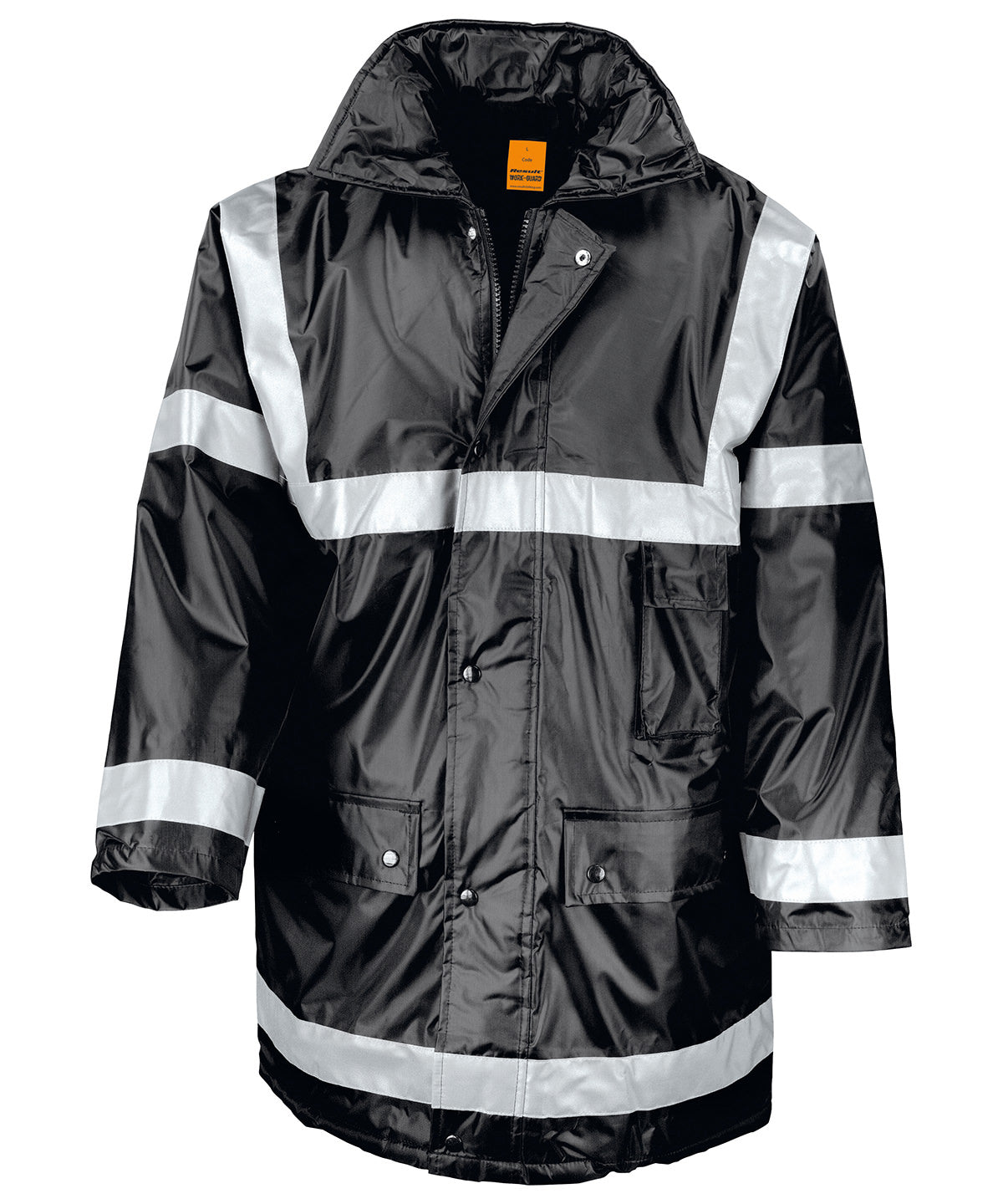 Result Workguard RE23A Work-Guard management coat in Black