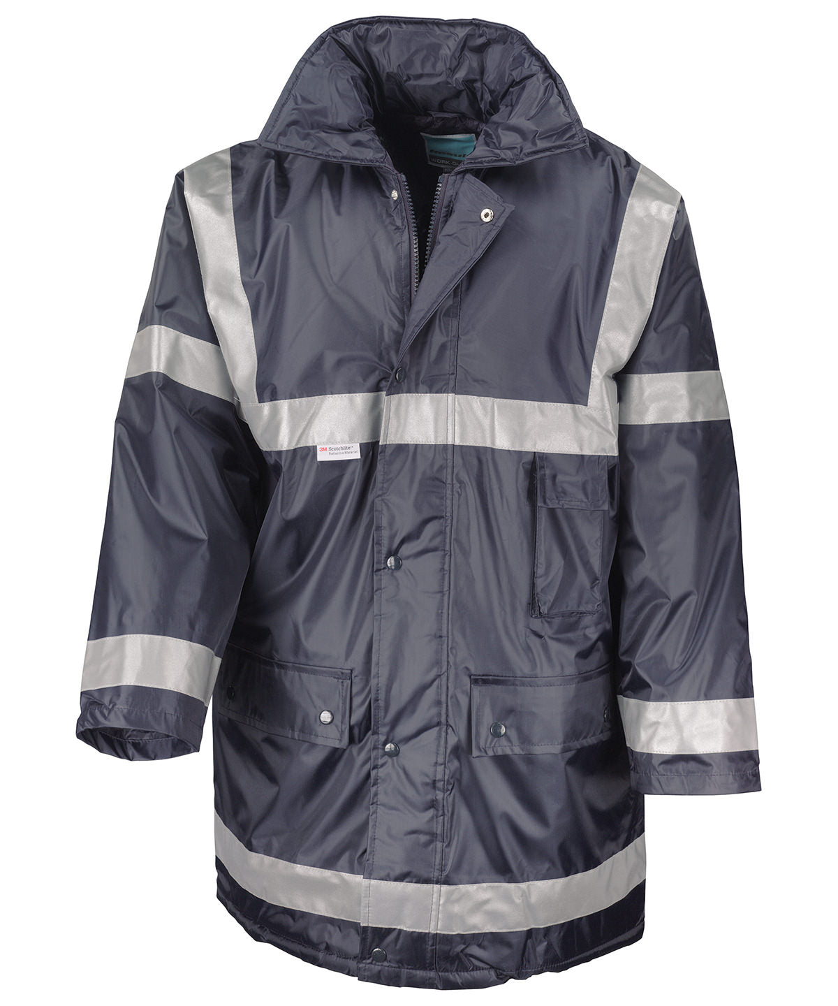 Result Workguard RE23A Work-Guard management coat in Navy
