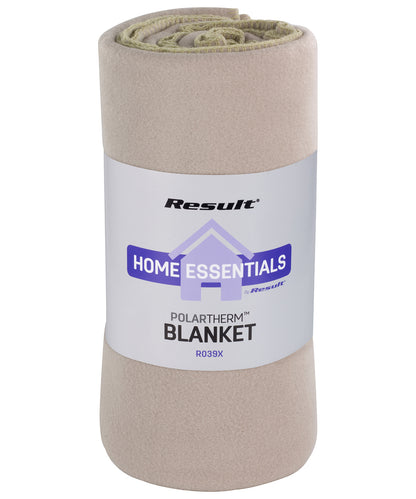 Result Winter Essentials RE39A Polartherm™ blanket in Natural