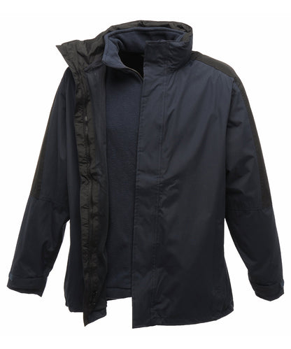 Regatta Professional RG085 Defender III 3-in-1 jacket in Navy/Black
