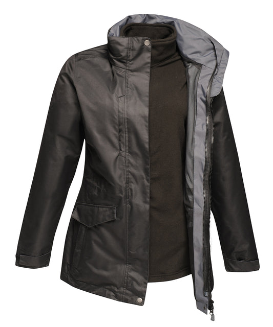 Regatta Professional RG111 Women's Benson III 3-in-1 jacket in Black
