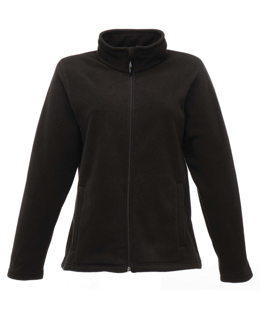 Regatta Professional RG140 Women's full-zip microfleece in Black