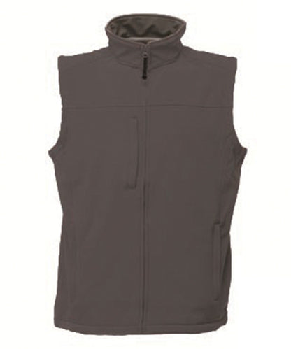 Regatta Professional RG154 Flux softshell bodywarmer in Seal Grey/Seal Grey
