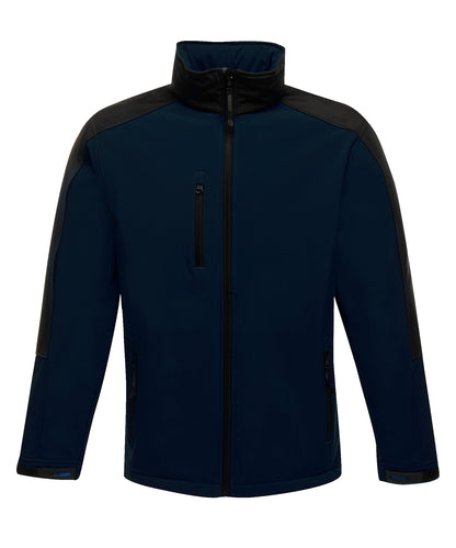 Regatta Professional RG157 Hydroforce 3-layer softshell in Navy/Black