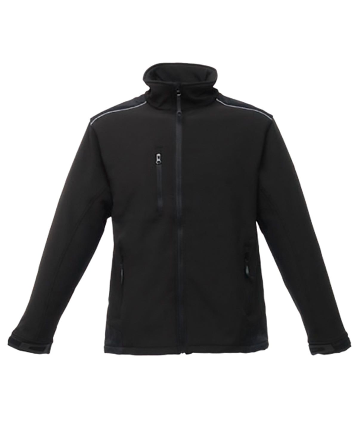 Regatta Professional RG158 Sandstorm workwear softshell in Black/Black