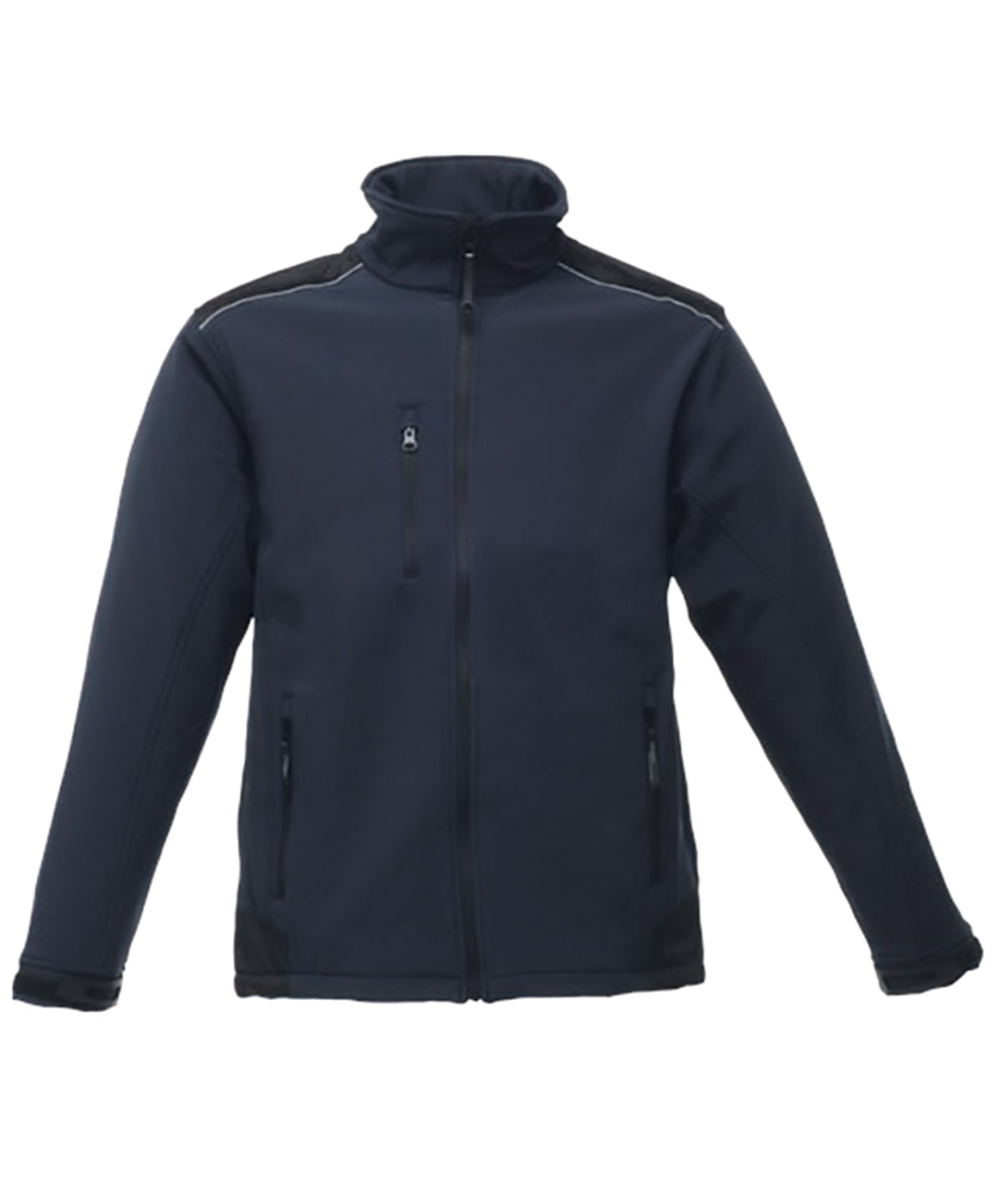 Regatta Professional RG158 Sandstorm workwear softshell in Navy/Black