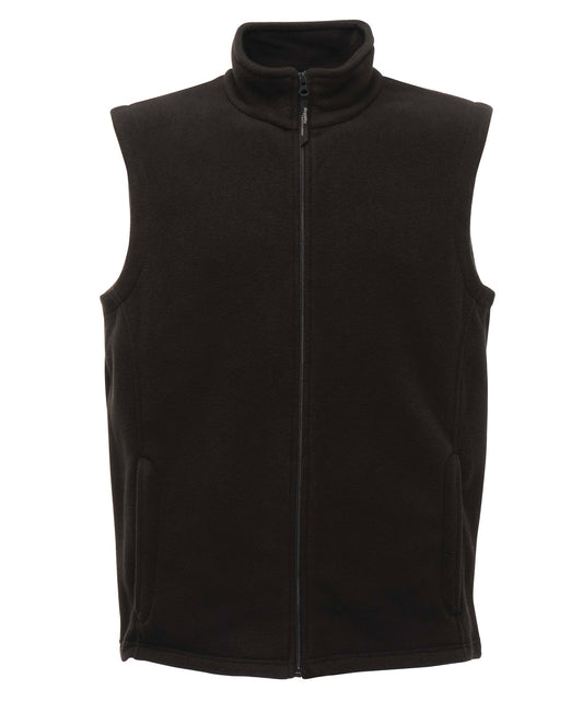 Regatta Professional RG185 Microfleece bodywarmer in Black