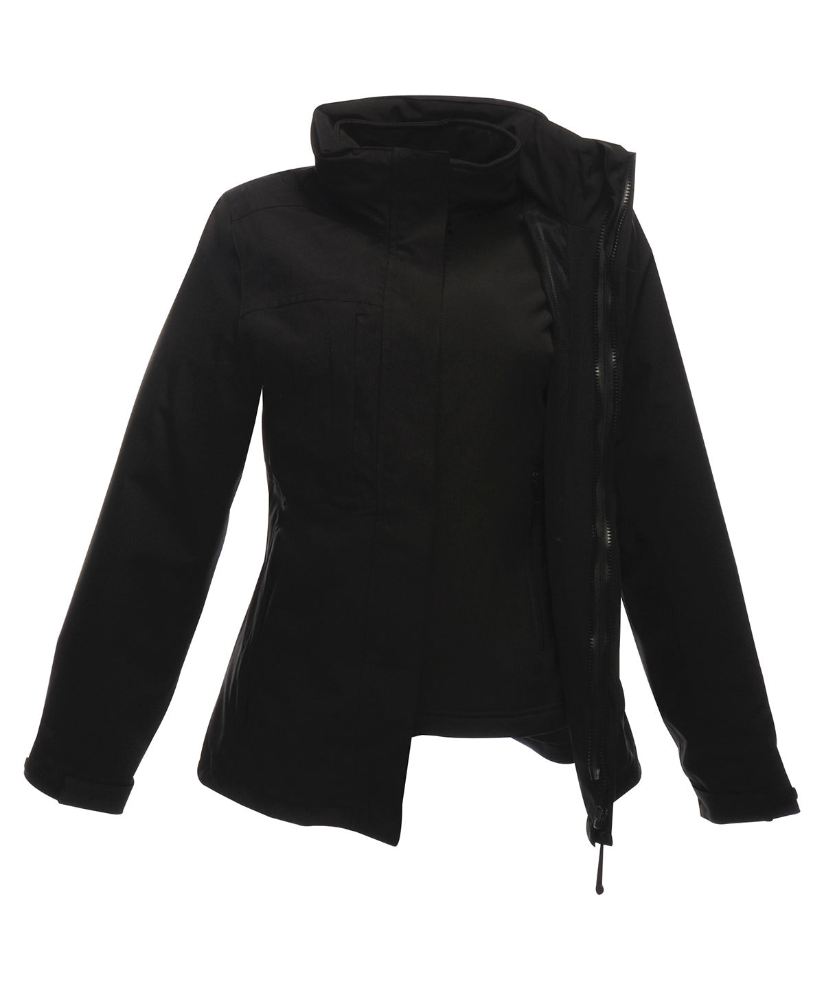 Regatta Professional RG192 Women's Kingsley 3-in-1 jacket in Black/Black