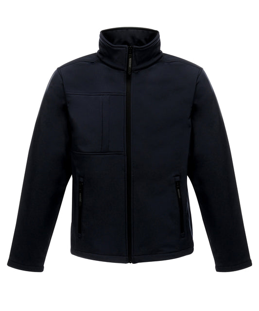 Regatta Professional RG194 Octagon II printable 3-layer membrane softshell in Black/Black*