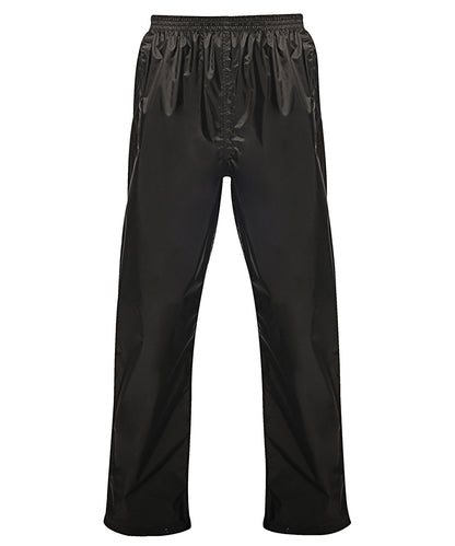 Regatta Professional RG208 Pro packaway overtrousers in Black