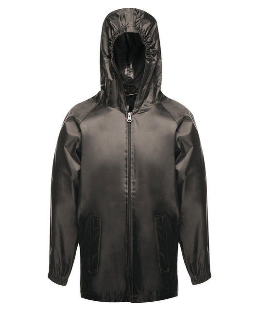 Regatta Junior RG255 Kids pro stormbreak jacket in Black
