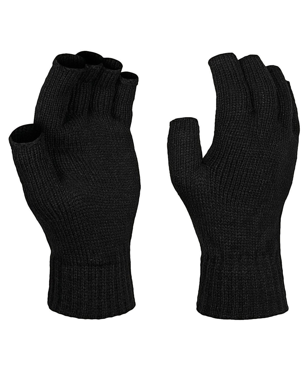 Regatta Professional RG278 Fingerless mitts in Black