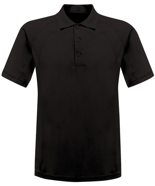 Regatta Professional RG524 Coolweave polo in Black