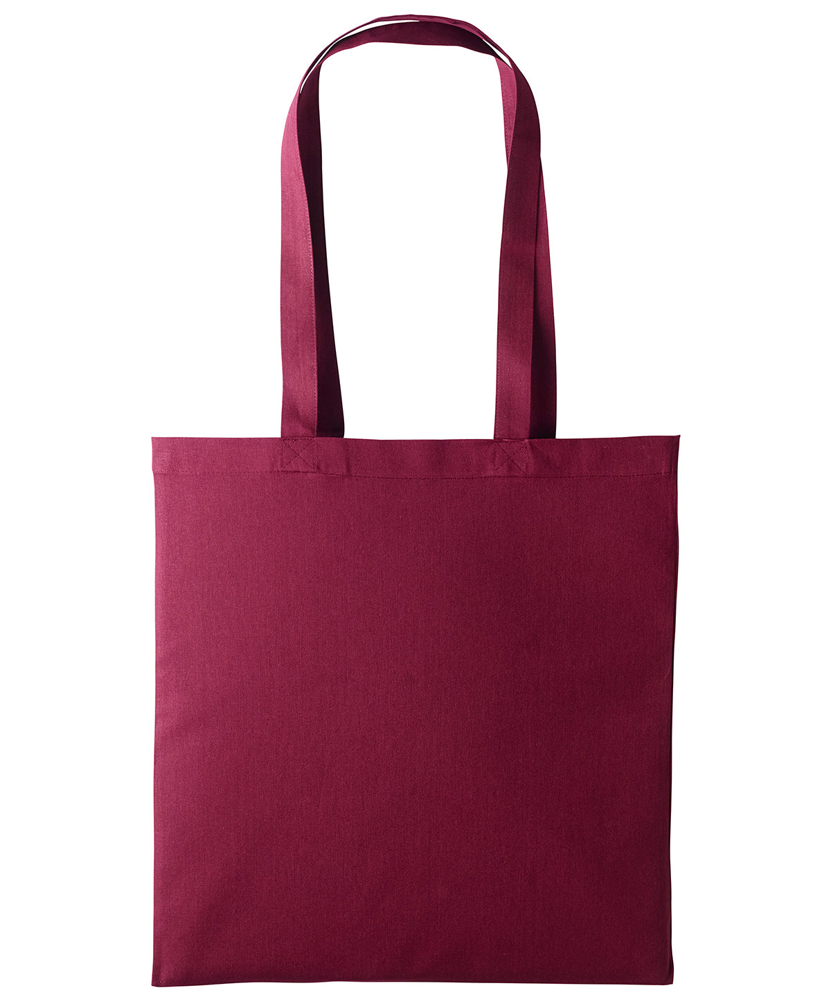 Nutshell® RL100 Cotton shopper long handle in Burgundy