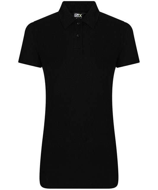ProRTX RX05F Women's pro polyester polo in Black