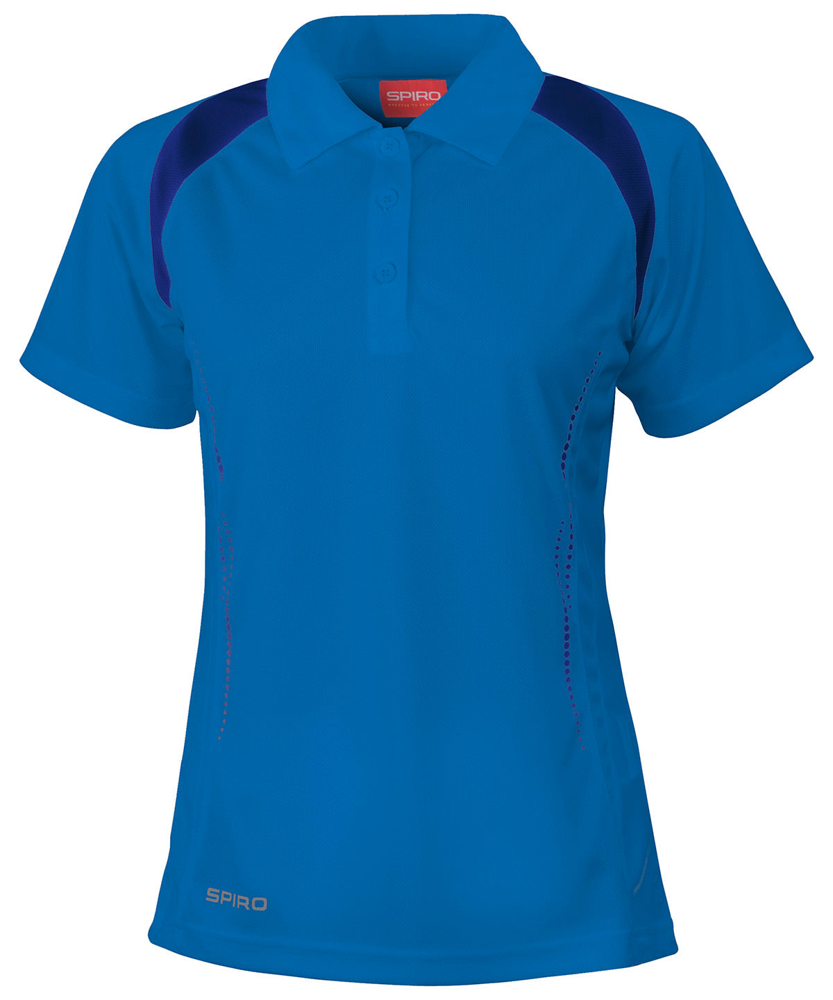 Spiro S177F Women's Spiro team spirit polo in Royal/Navy