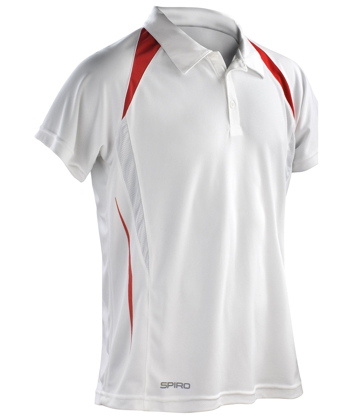 Spiro S177M Spiro team spirit polo in White/Red