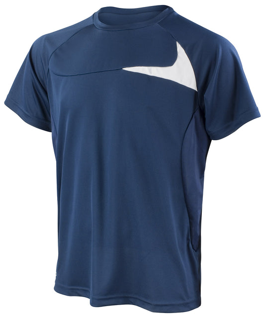 Spiro S182M Spiro dash training shirt in Navy/White