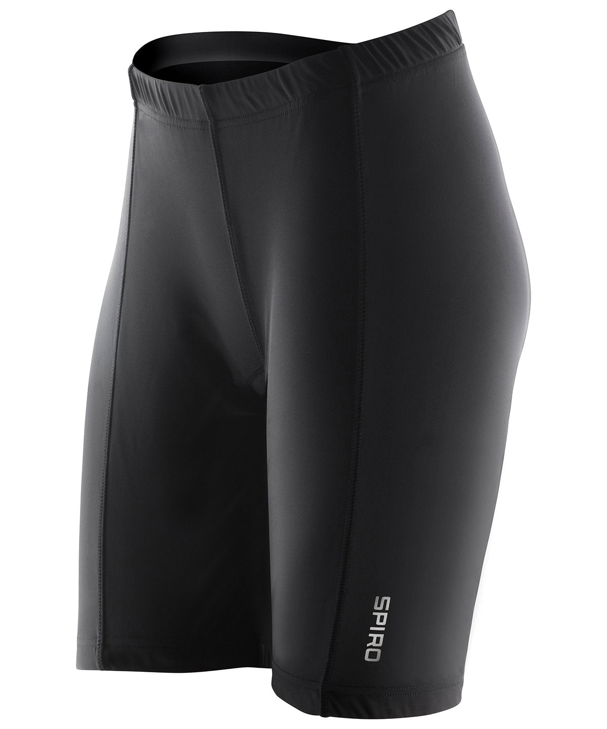 Spiro S187F Women's padded bikewear shorts in Black