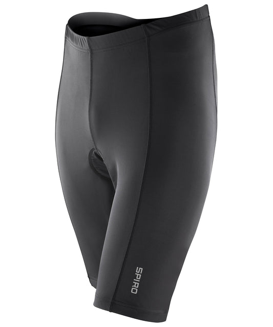 Spiro S187M Padded bikewear shorts in Black