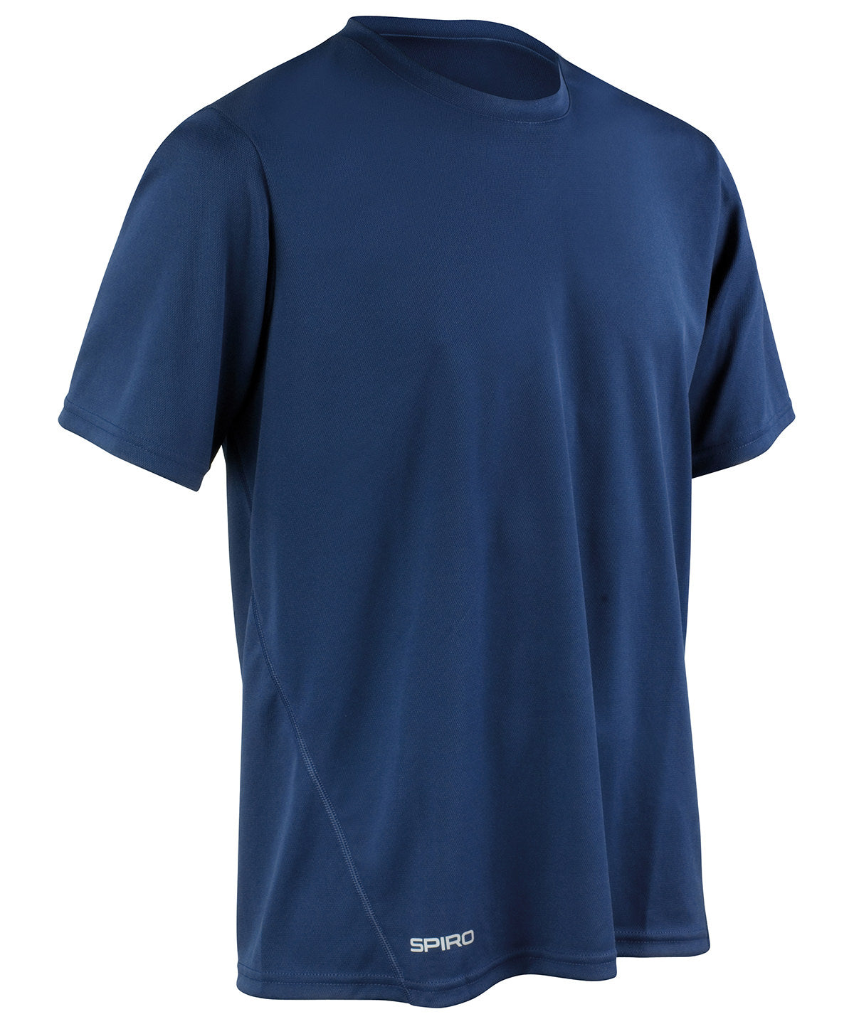 Spiro S253M Spiro quick-dry short sleeve t-shirt in Navy