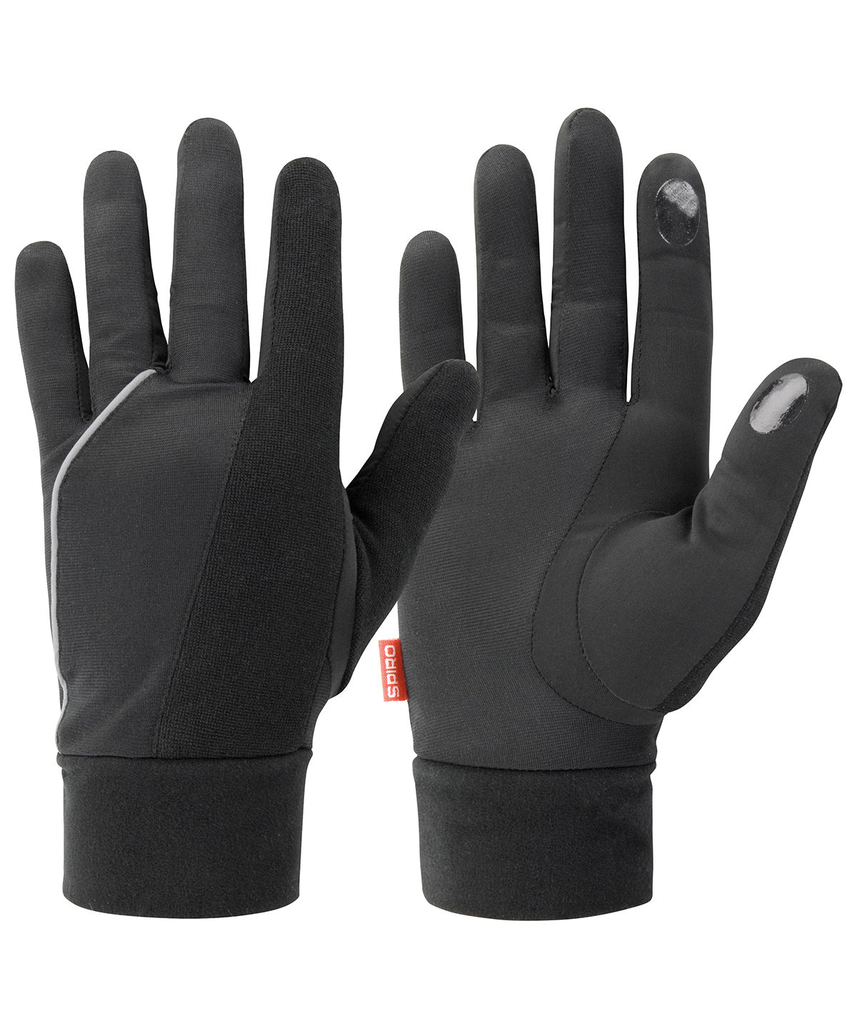 Spiro S267X Elite running gloves in Black