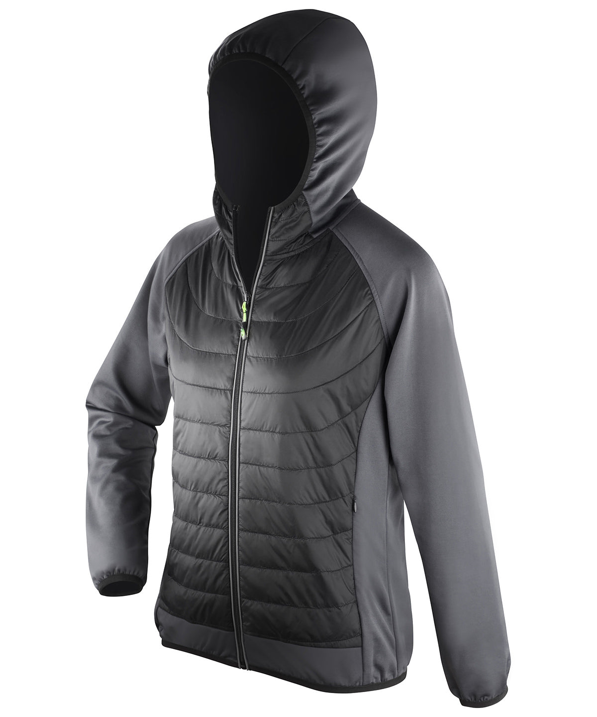 Spiro S268F Women's Zero gravity jacket in Black/Charcoal