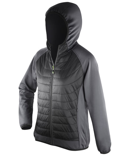 Spiro S268F Women's Zero gravity jacket in Black/Charcoal