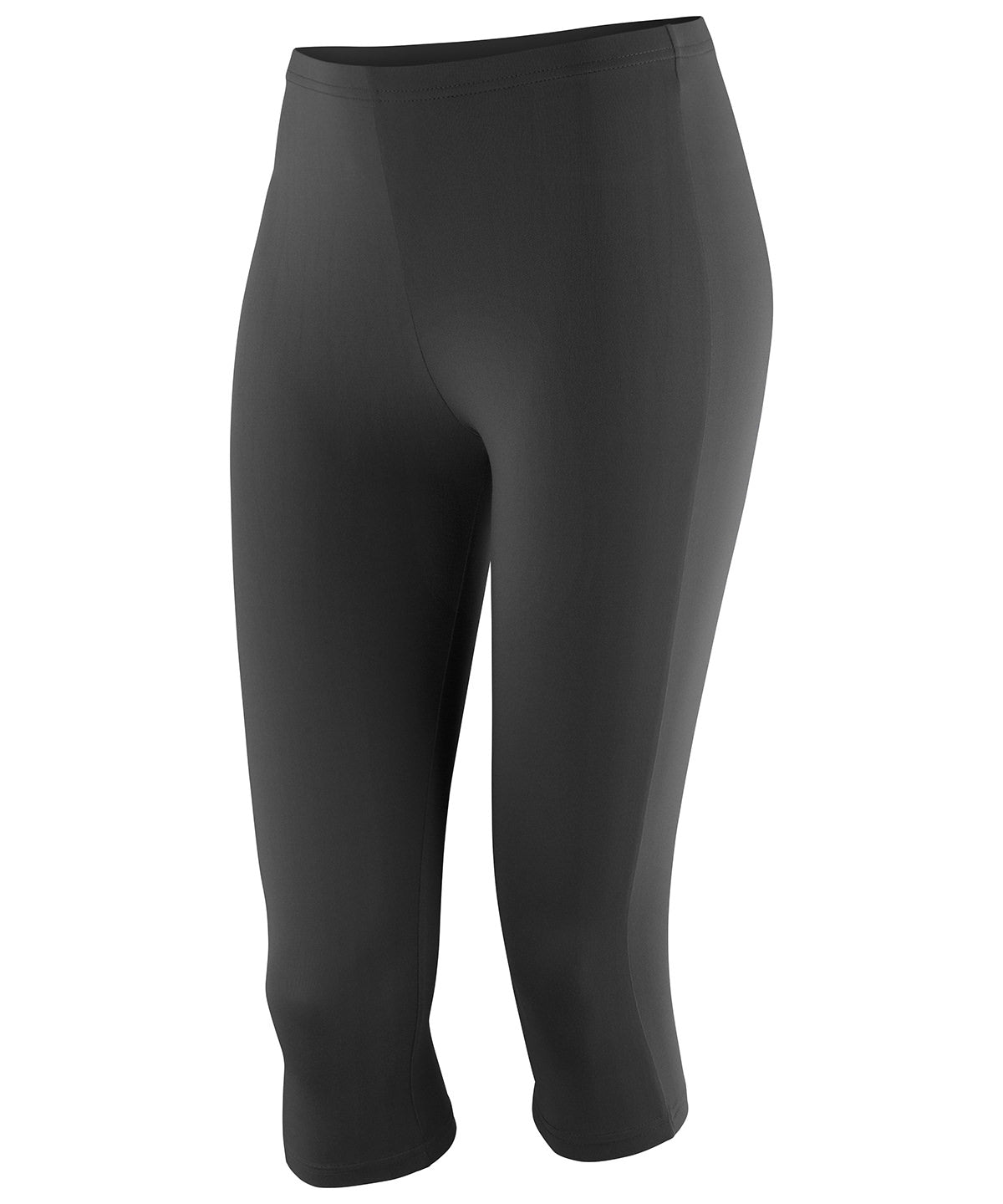 Spiro S284F Softex® capri pants in Black