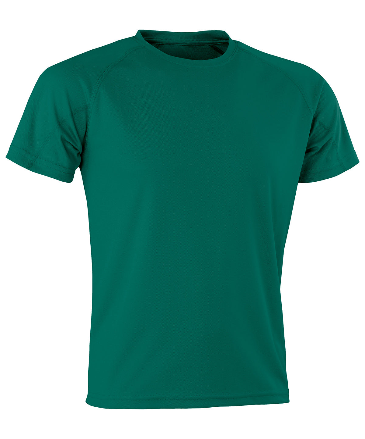 Spiro S287X Performance Aircool tee in Bottle Green