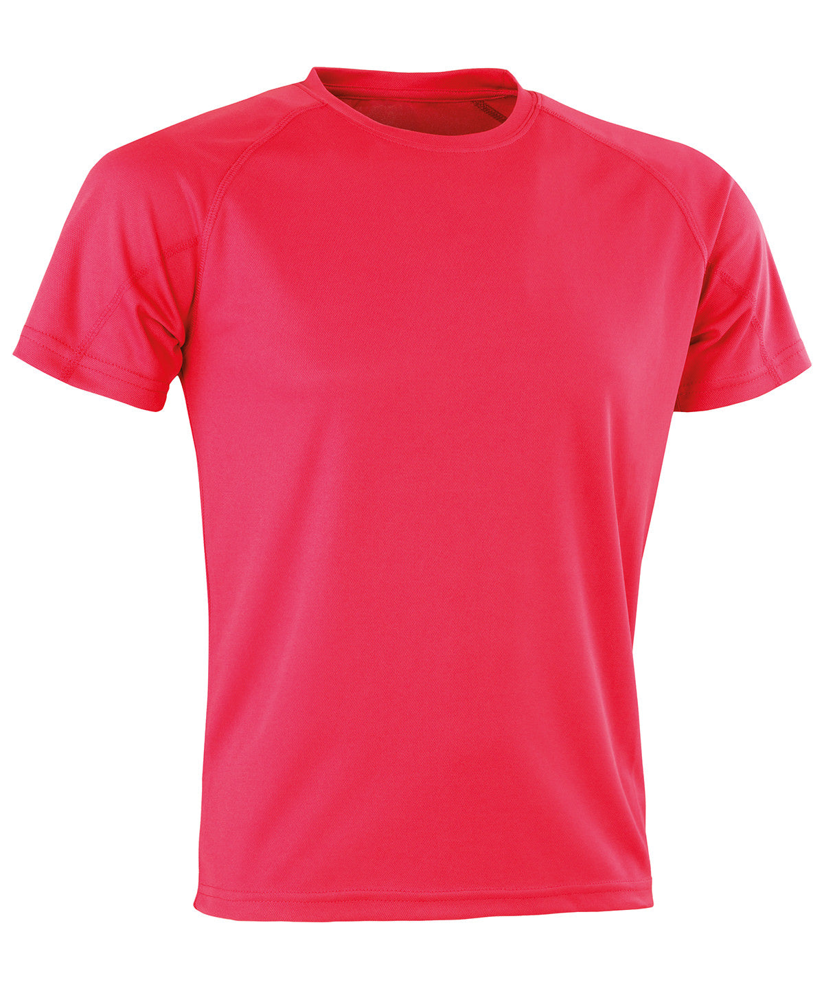 Spiro S287X Performance Aircool tee in Flo Pink