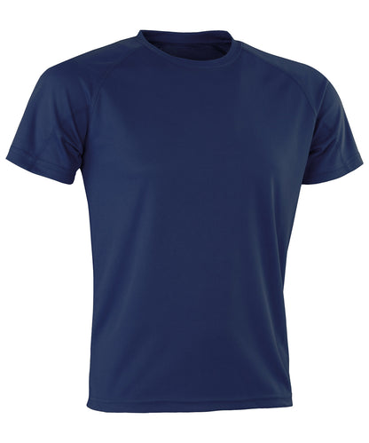 Spiro S287X Performance Aircool tee in Navy*