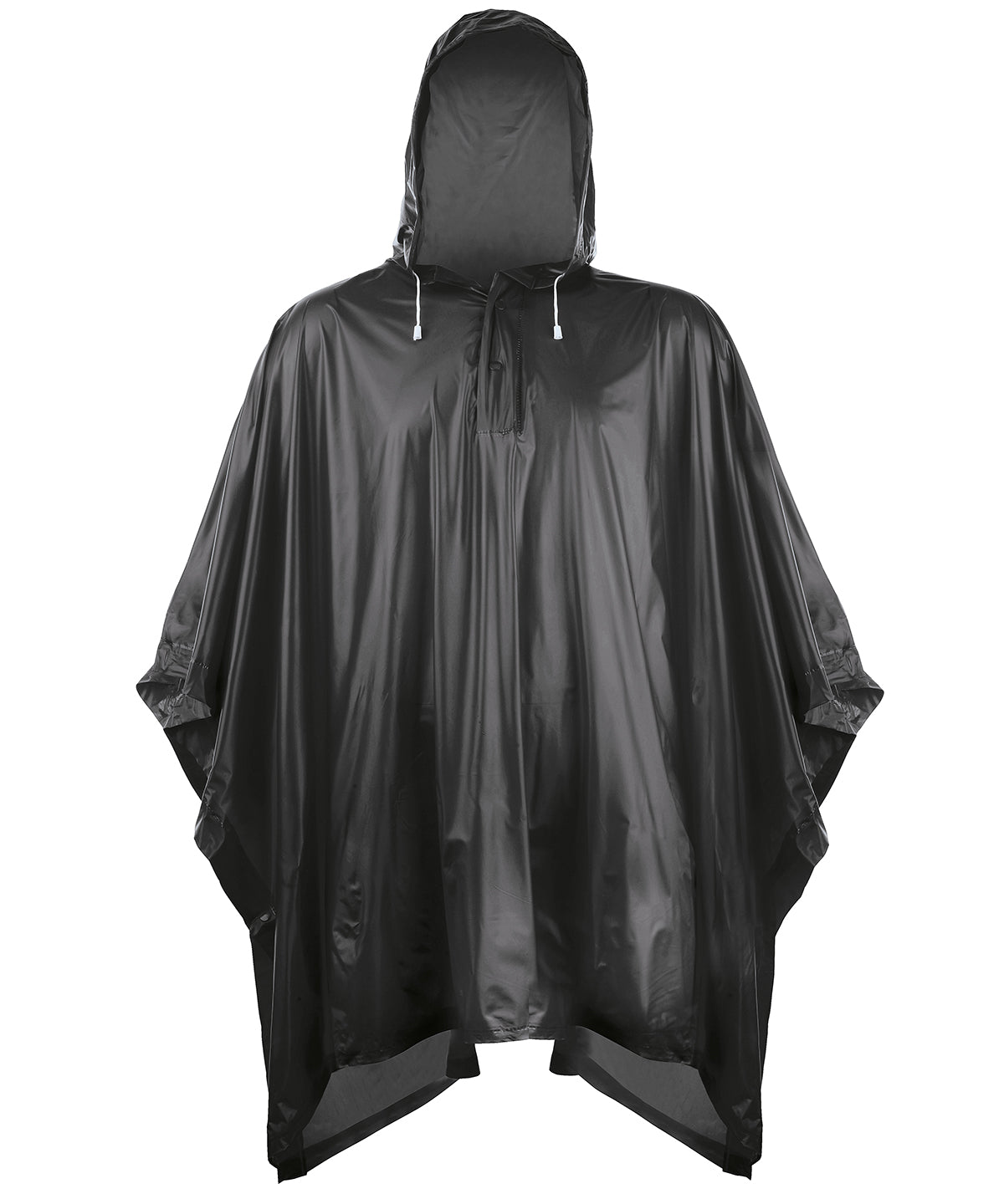 Splashmacs SC010 Plastic poncho in Black