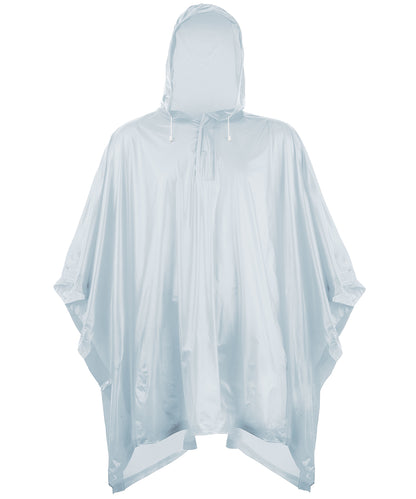 Splashmacs SC010 Plastic poncho in Silver