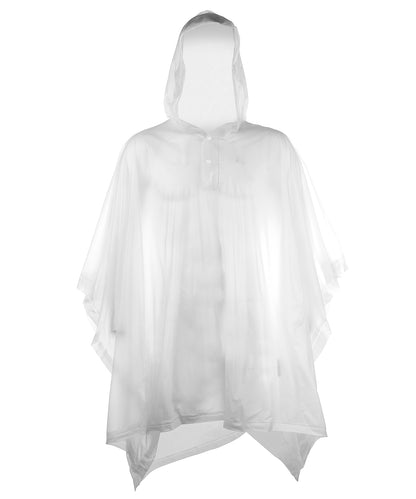 Splashmacs SC019 Kids plastic poncho in Clear