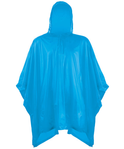 Splashmacs SC019 Kids plastic poncho in Sapphire