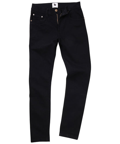 AWDis So Denim SD004 Max slim jeans in Black