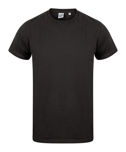 SF SF121 Men's feel good stretch t-shirt in Black*