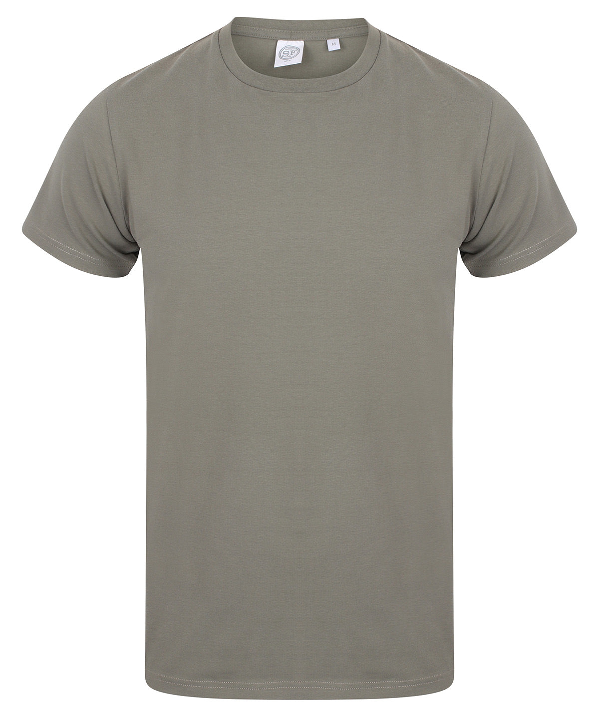 SF SF121 Men's feel good stretch t-shirt in Khaki