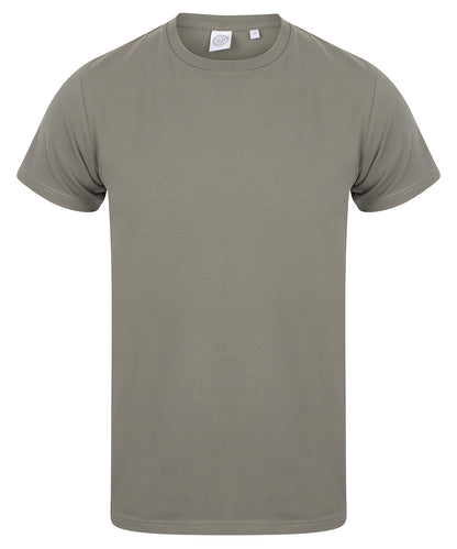 SF SF121 Men's feel good stretch t-shirt in Khaki