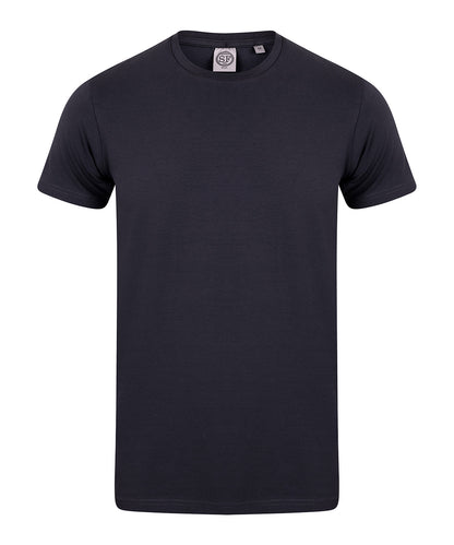 SF SF121 Men's feel good stretch t-shirt in Navy